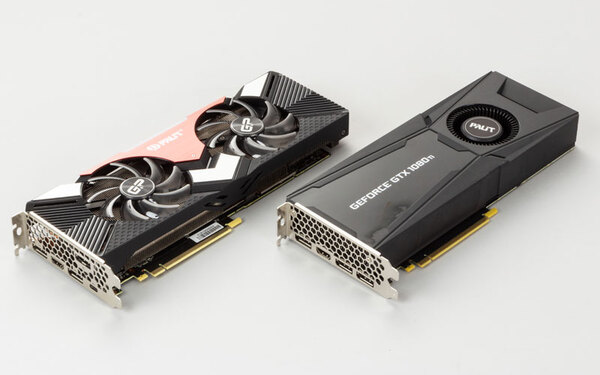 ASCII.jp：約7万円の最新Palit製RTX 2070をチェック、GTX 1080 Tiに