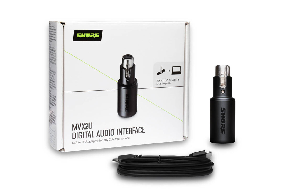 ASCII.jp：SHURE、普通のマイクをUSBマイクにする一体型アダプター