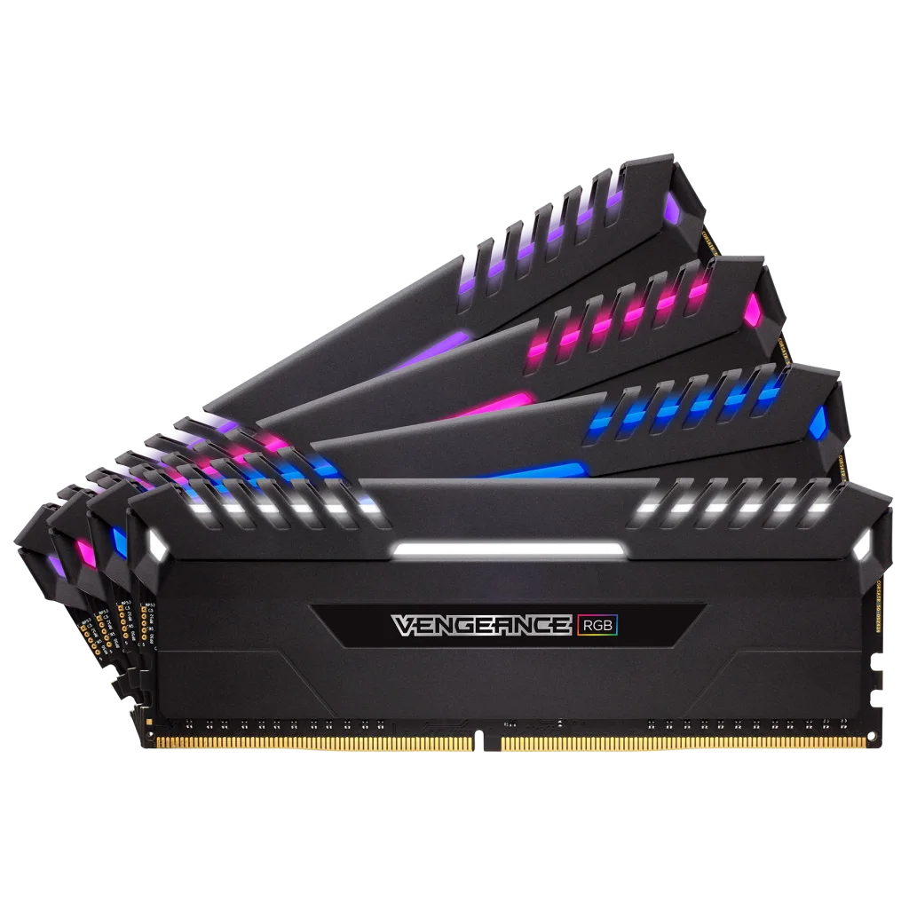 VENGEANCE® RGB 32GB (4 x 8GB) DDR4 DRAM 3000MHz C15 Memory Kit