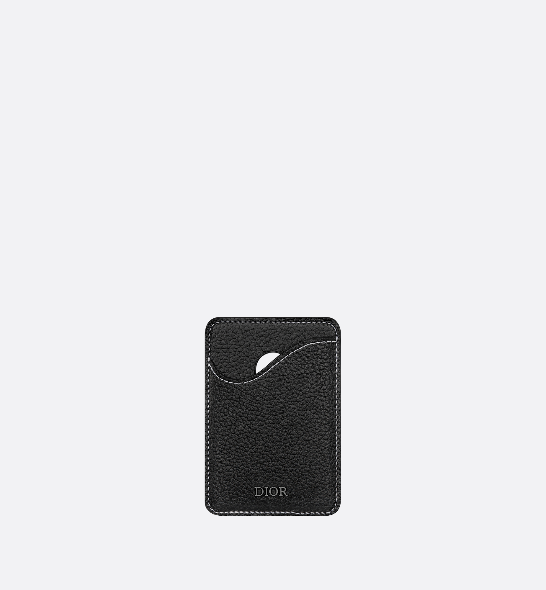 DIOR | Saddle マグネット カードホルダー グレインドカーフスキン