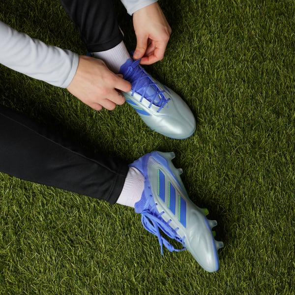 adidas Copa Pure 3 Elite Firm Ground Cleats - Blue | Free Shipping