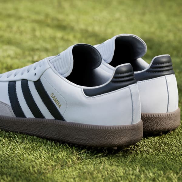 adidas Samba Spikeless Golf Sneakers - White | Free Shipping with