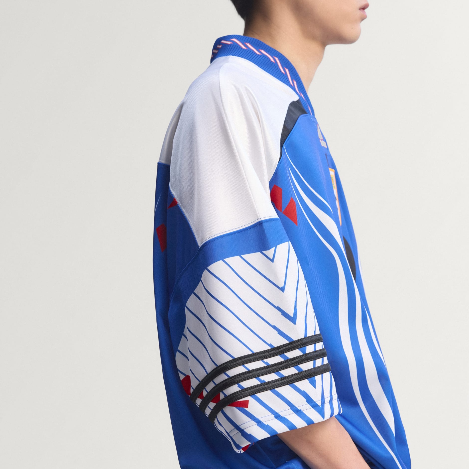 Clothing - Bringback Remixed Japan Jersey - Blue | adidas Oman
