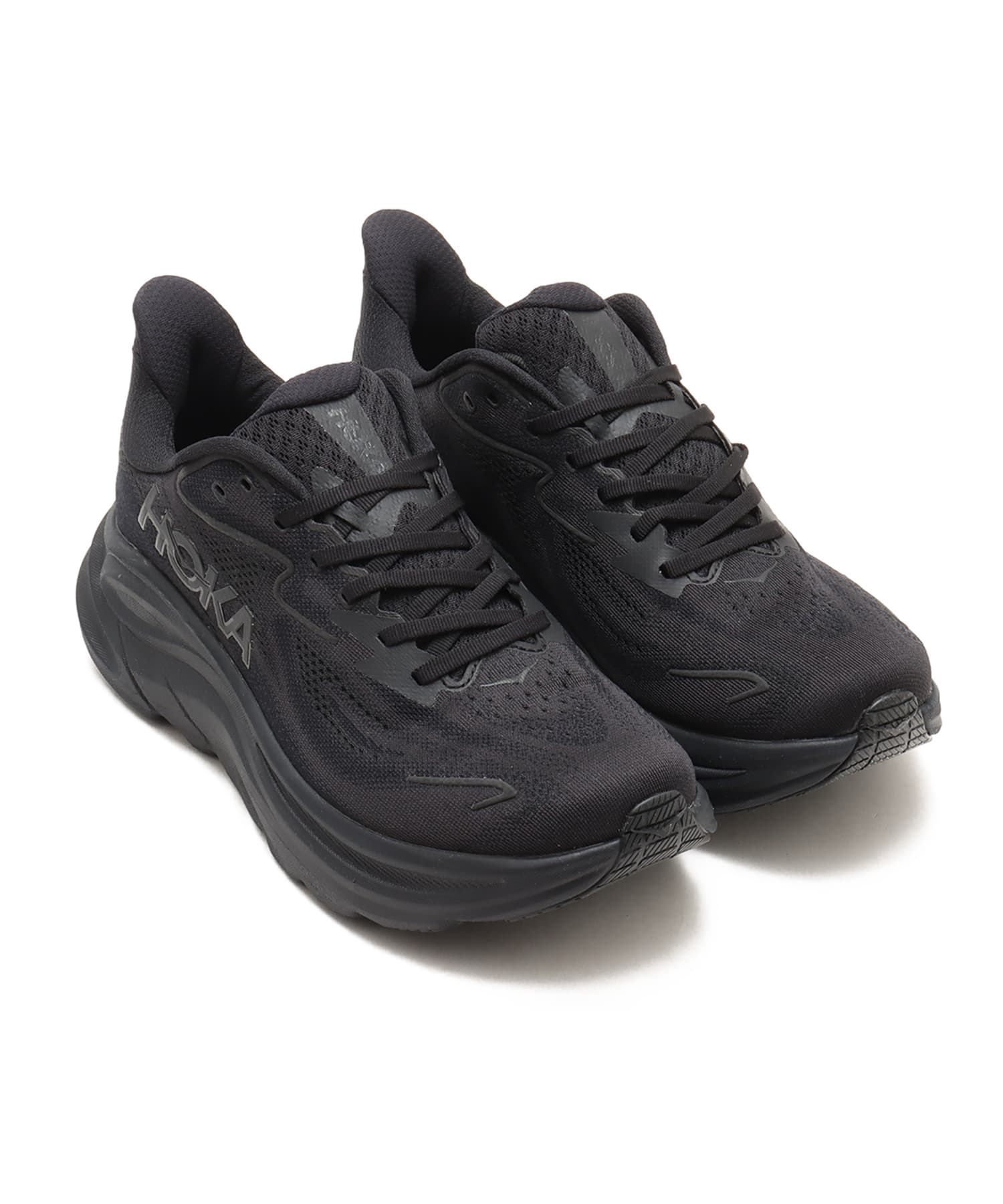 HOKA CLIFTON 10 BLACK / BLACK（ホカ クリフトン 10-ブラック