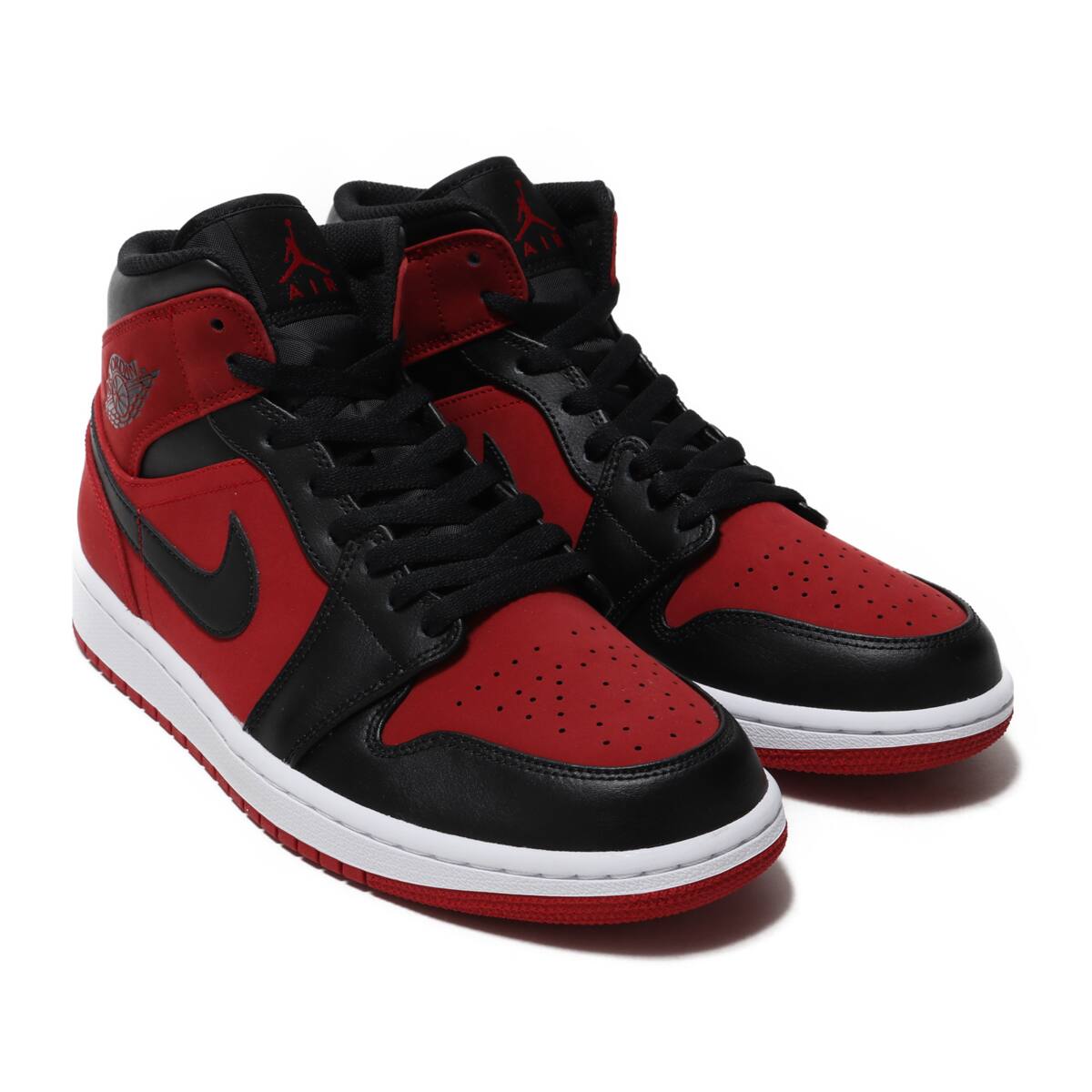 JORDAN BRAND AIR JORDAN 1 MID GYM RED/BLACK-WHITE 18FA-I