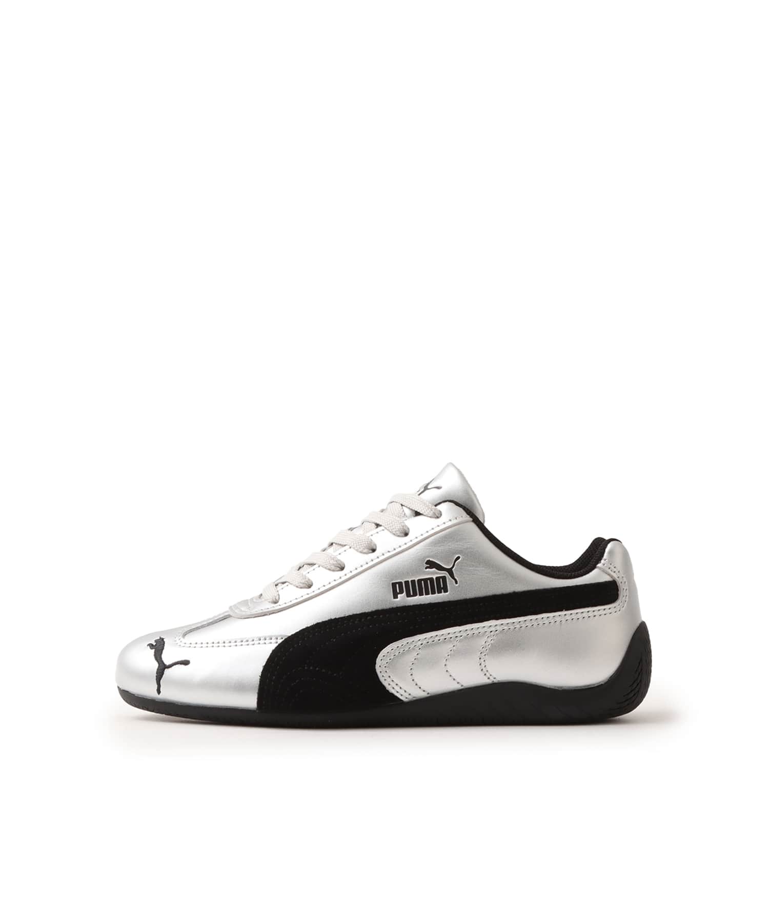 PUMA SPEEDCAT METALLIC PUMA SILVER-PUMA BLACK（プーマ スピード