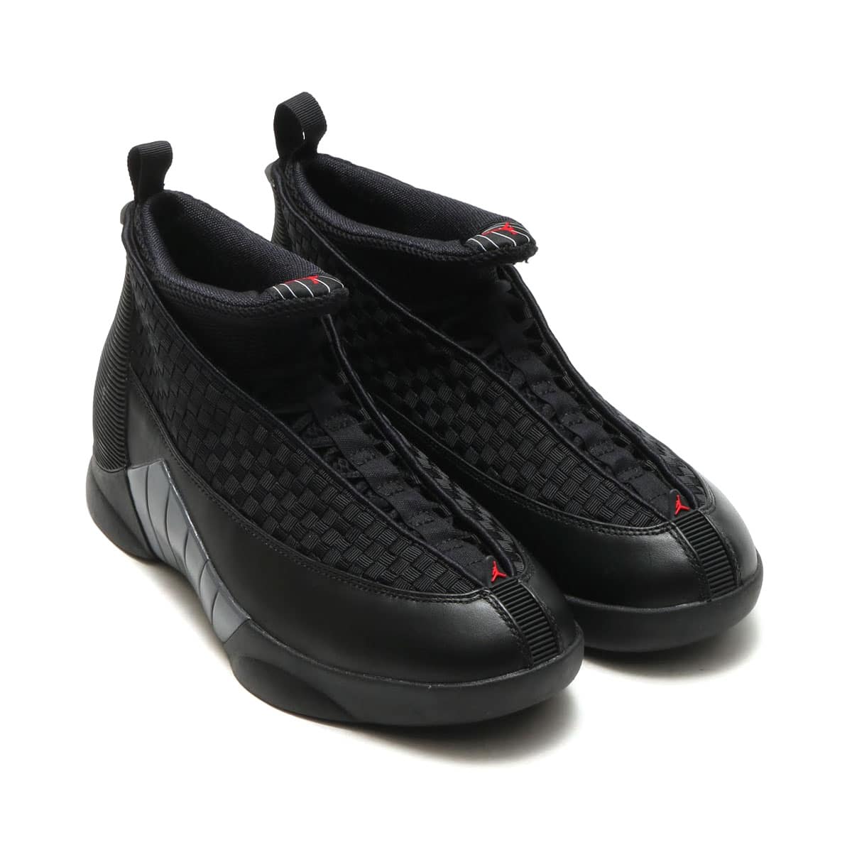 JORDAN BRAND AIR JORDAN 15 RETRO BLACK/VARSITY RED-ANTHRACITE