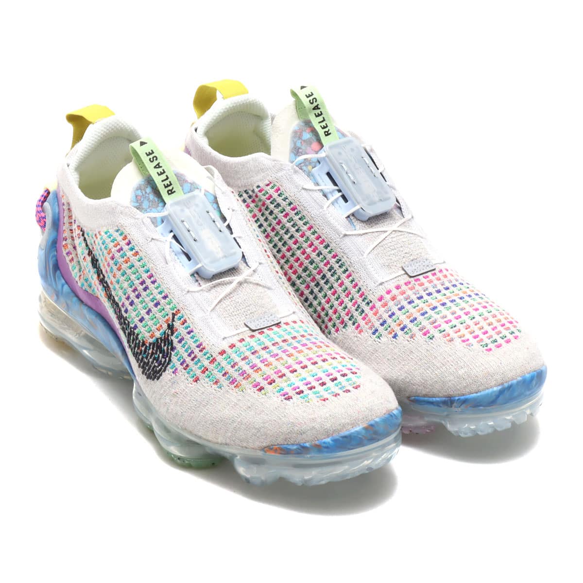 NIKE AIR VAPORMAX 2020 FK PURE PLATINUM/BLACK-MULTI-COLOR（ナイキ