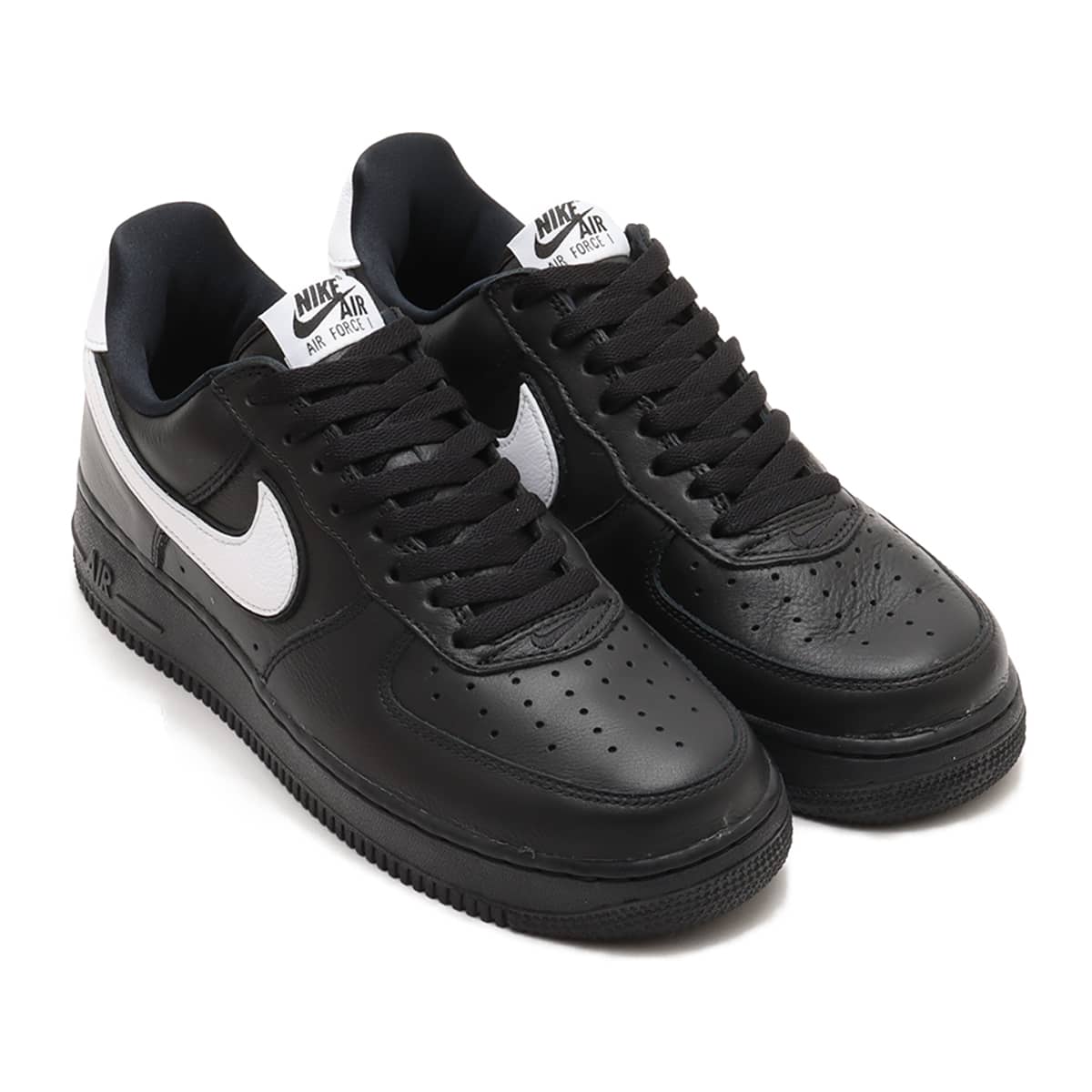 NIKE AIR FORCE 1 LOW RETRO QS BLACK/WHITE-BLACK（ナイキ エア