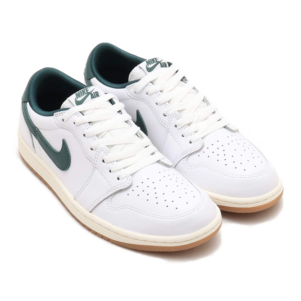 JORDAN BRAND WMNS AIR JORDAN 1 RETRO LOW OG WHITE/OXIDIZED GREEN