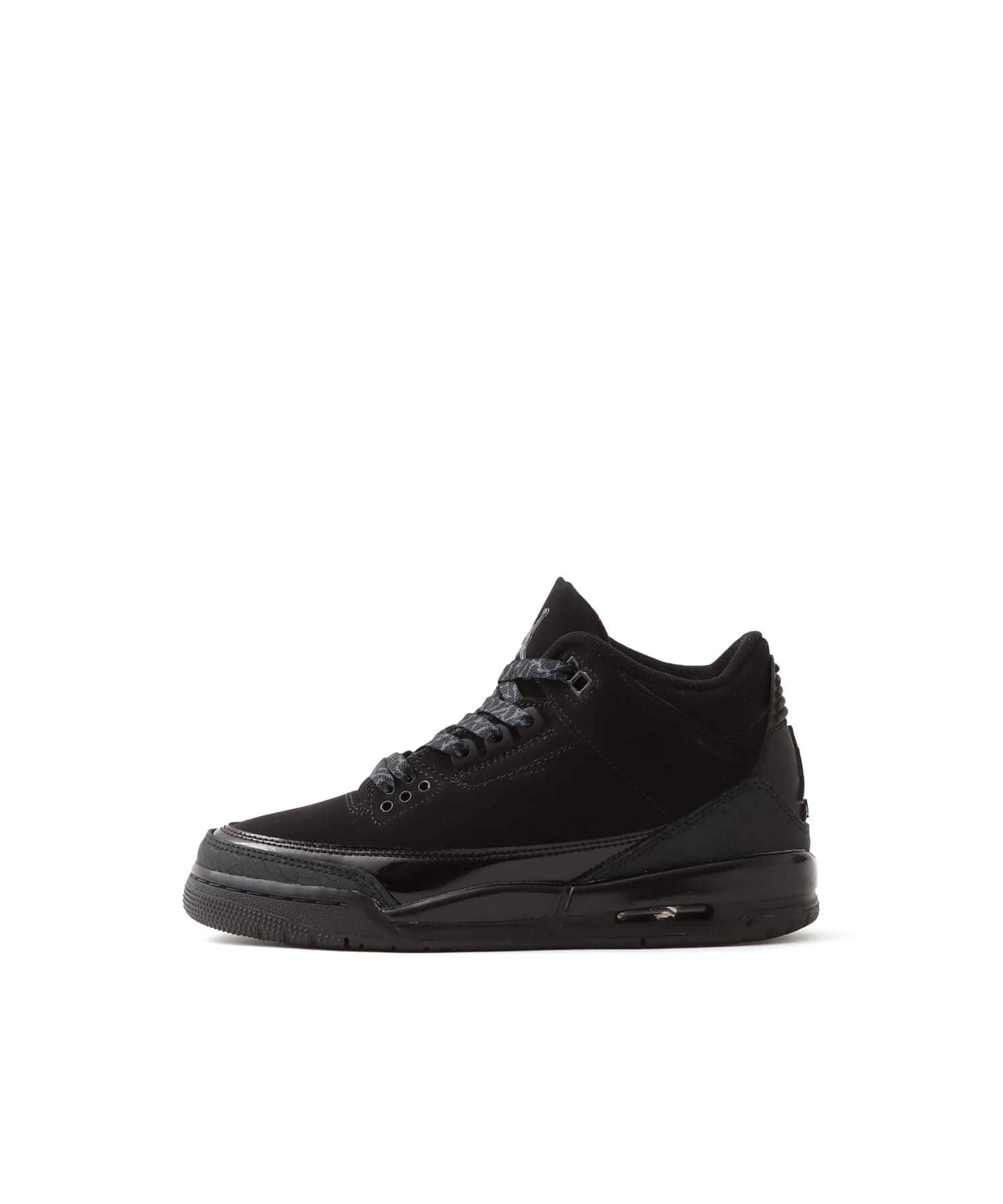 JORDAN BRAND AIR JORDAN 3 RETRO (GS) BLACK/DARK CHARCOAL-WHITE