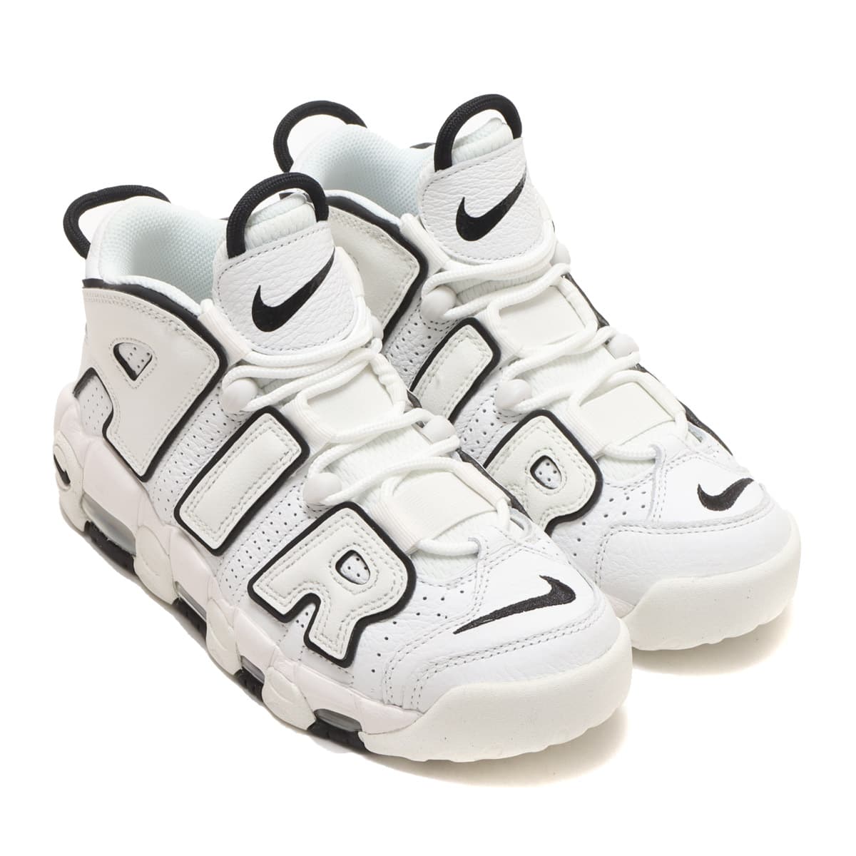 NIKE WMNS AIR MORE UPTEMPO SUMMIT WHITE/BLACK-SAIL 21HO-I（ナイキ