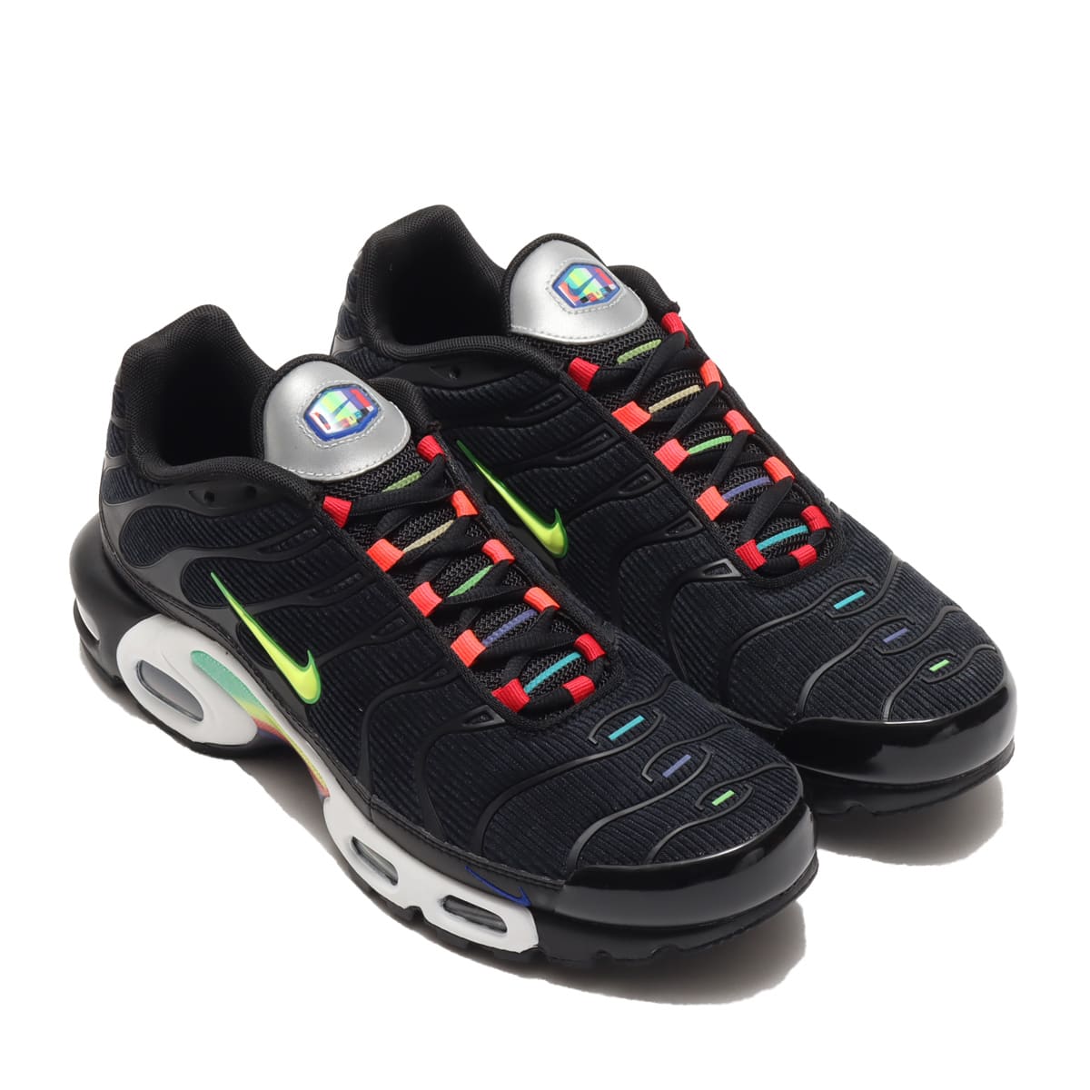 NIKE AIR MAX PLUS SE BLACK/LEMON VENOM-WHITE-PERSIAN VIOLET 21SP-I