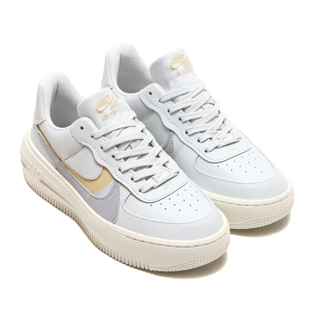 NIKE W AF1 PLT.AF.ORM PHOTON DUST/WOLF GREY-TEAM GOLD-SAIL 23SP-I