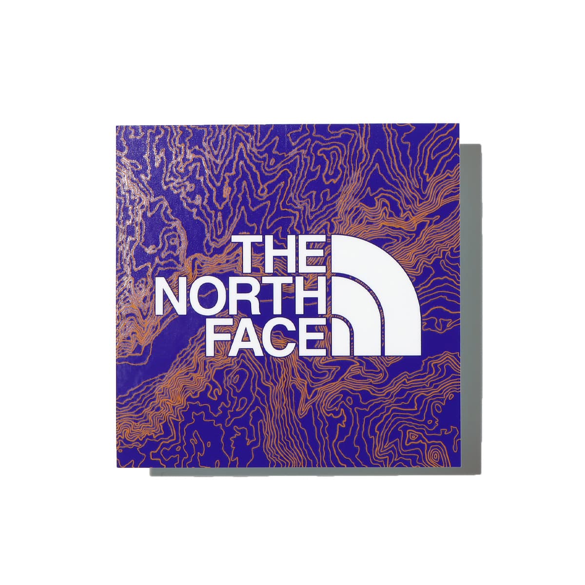 THE NORTH FACE TNF PRINT STICKER コンターライン （ザ・ノース