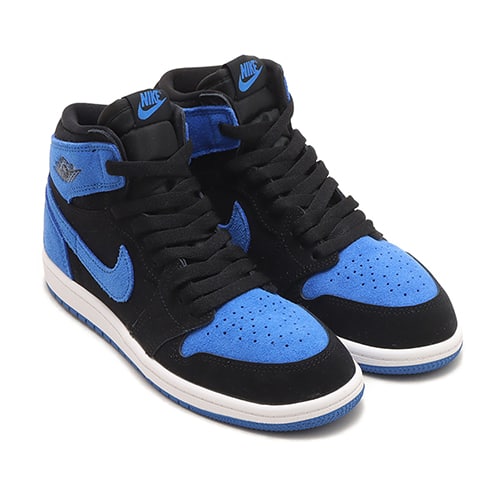 JORDAN BRAND AIR JORDAN 1 RETRO HIGH OG GS BLACK/ROYAL BLUE-WHITE