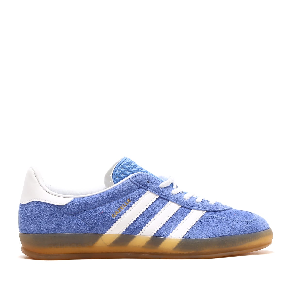 adidas GAZELLE INDOOR BLUE FUSION/FOOTWEAR WHITE/GOLD METALLIC