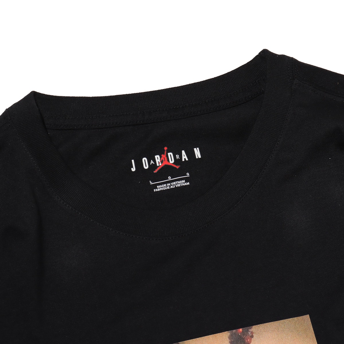 JORDAN BRAND M J JM LS CHIMNEY CREW BLACK/WHITE （ジョーダン