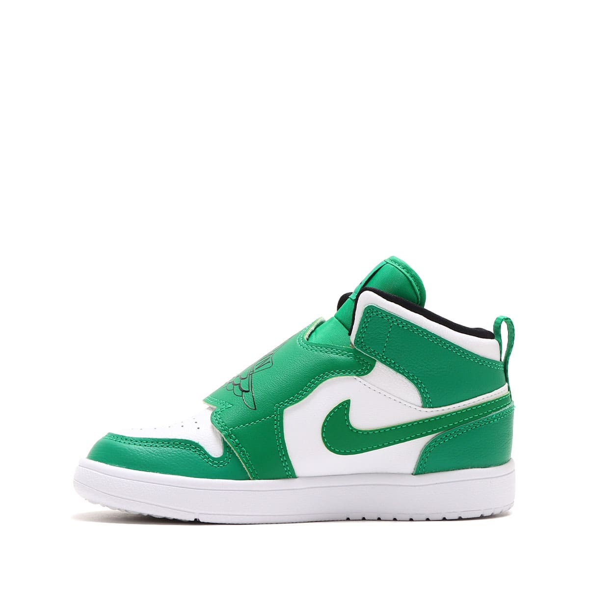 JORDAN BRAND SKY JORDAN 1 PS LUCKY GREEN/BLACK-WHITE 23SU-I