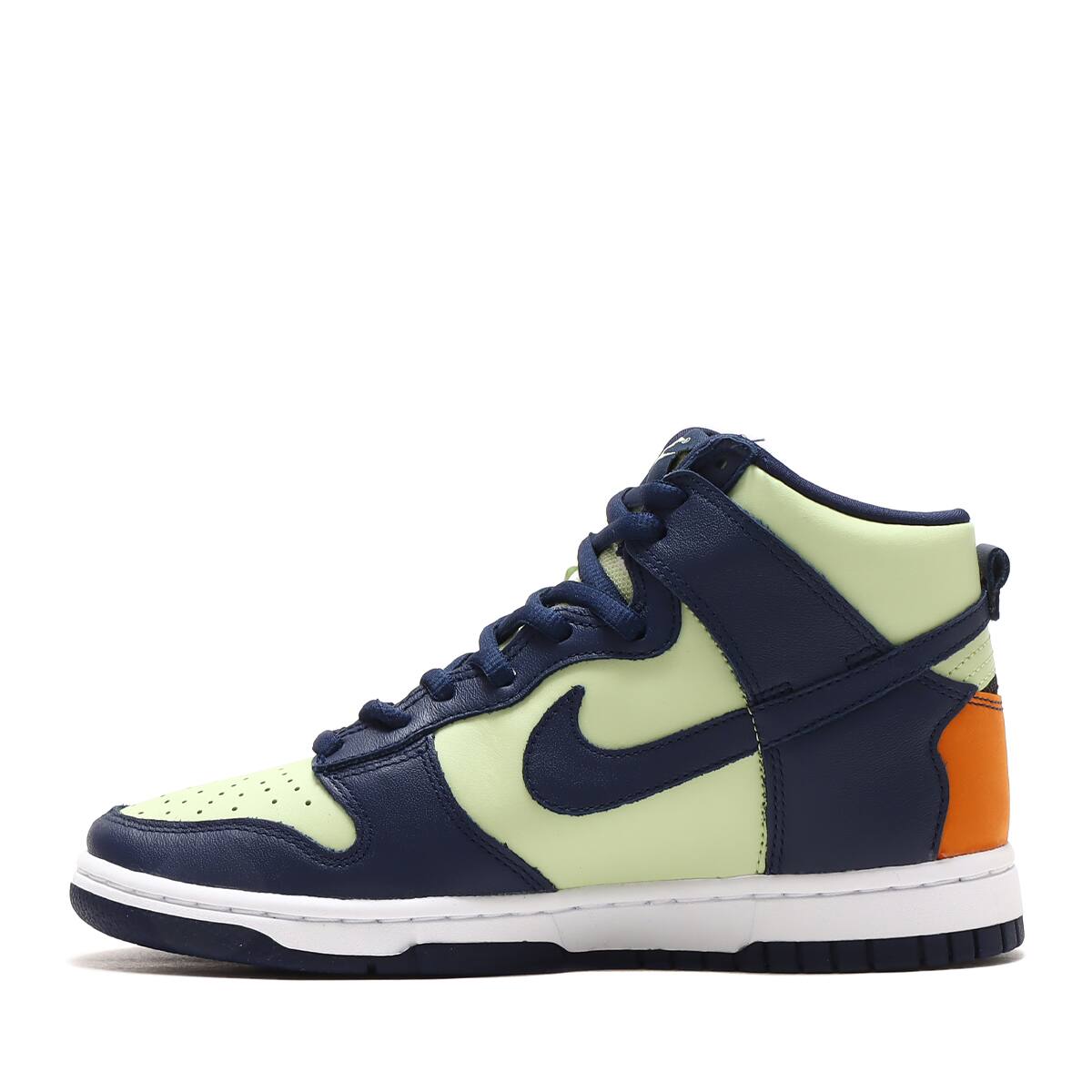 NIKE W DUNK HIGH LX PISTACHIO/MIDNIGHT NAVY 22HO-I（ナイキ