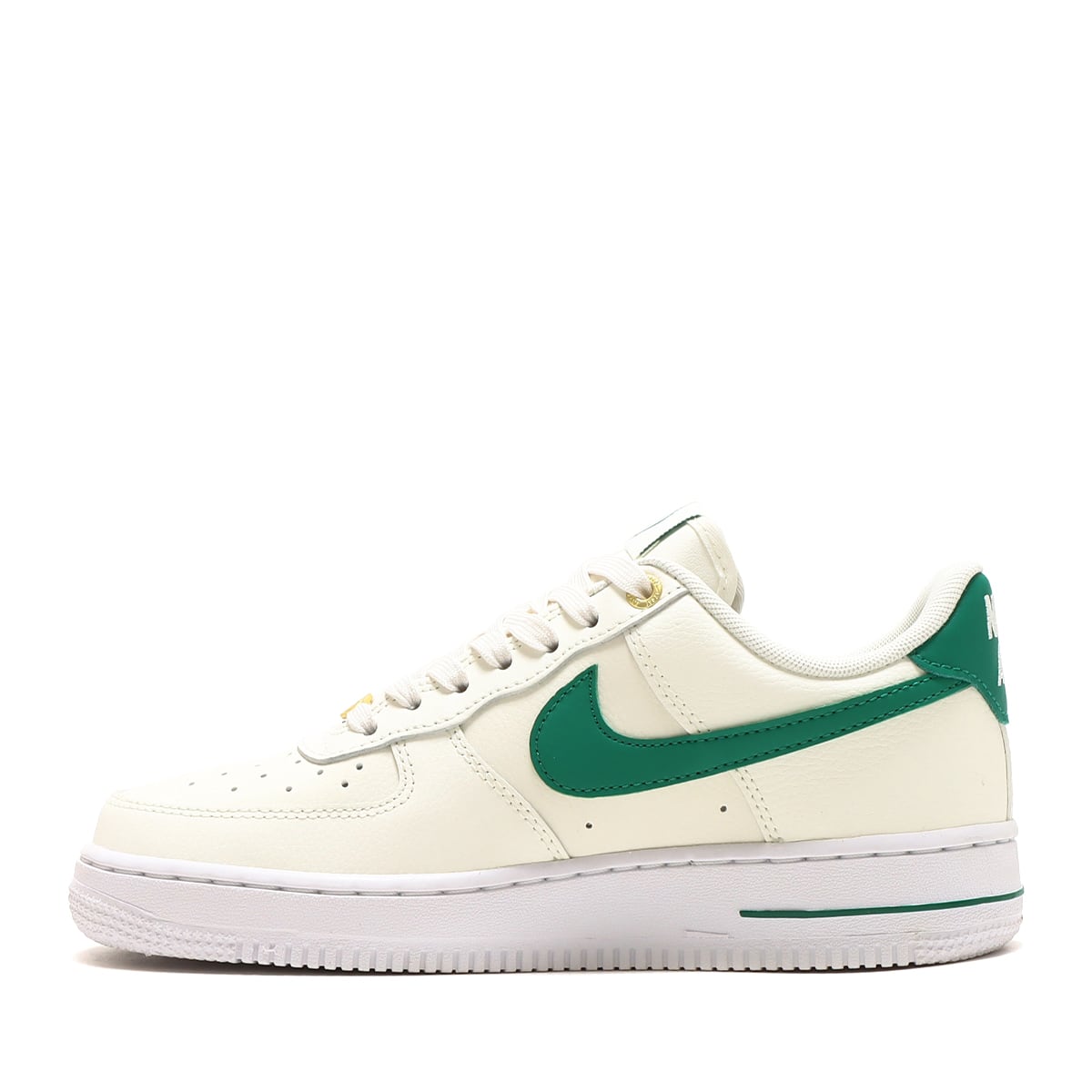 NIKE WMNS AIR FORCE 1 '07 SE SAIL/MALACHITE-WHITE-METALLIC GOLD