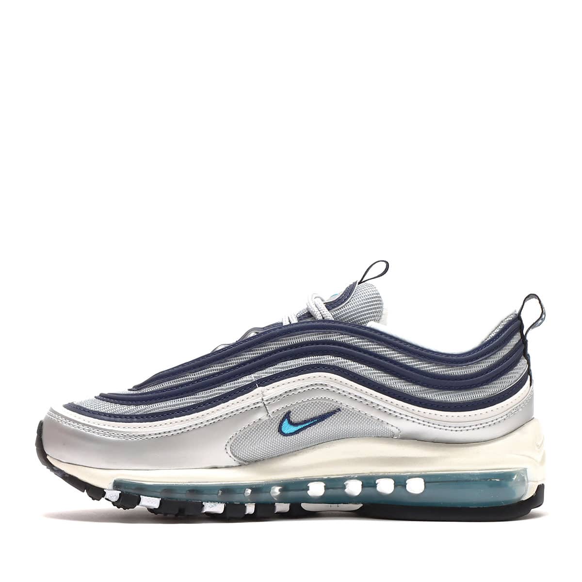 NIKE WMNS AIR MAX 97 OG METALLIC SILVER/CHLORINE BLUE 22FA-I
