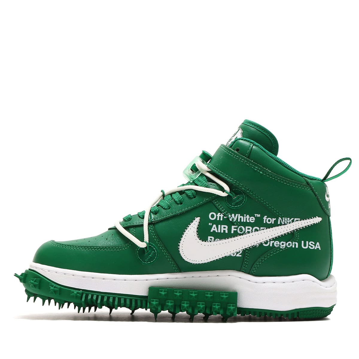 NIKE AIR FORCE 1 MID SP LTHR PINE GREEN/WHITE-WHITE 22HO-S（ナイキ