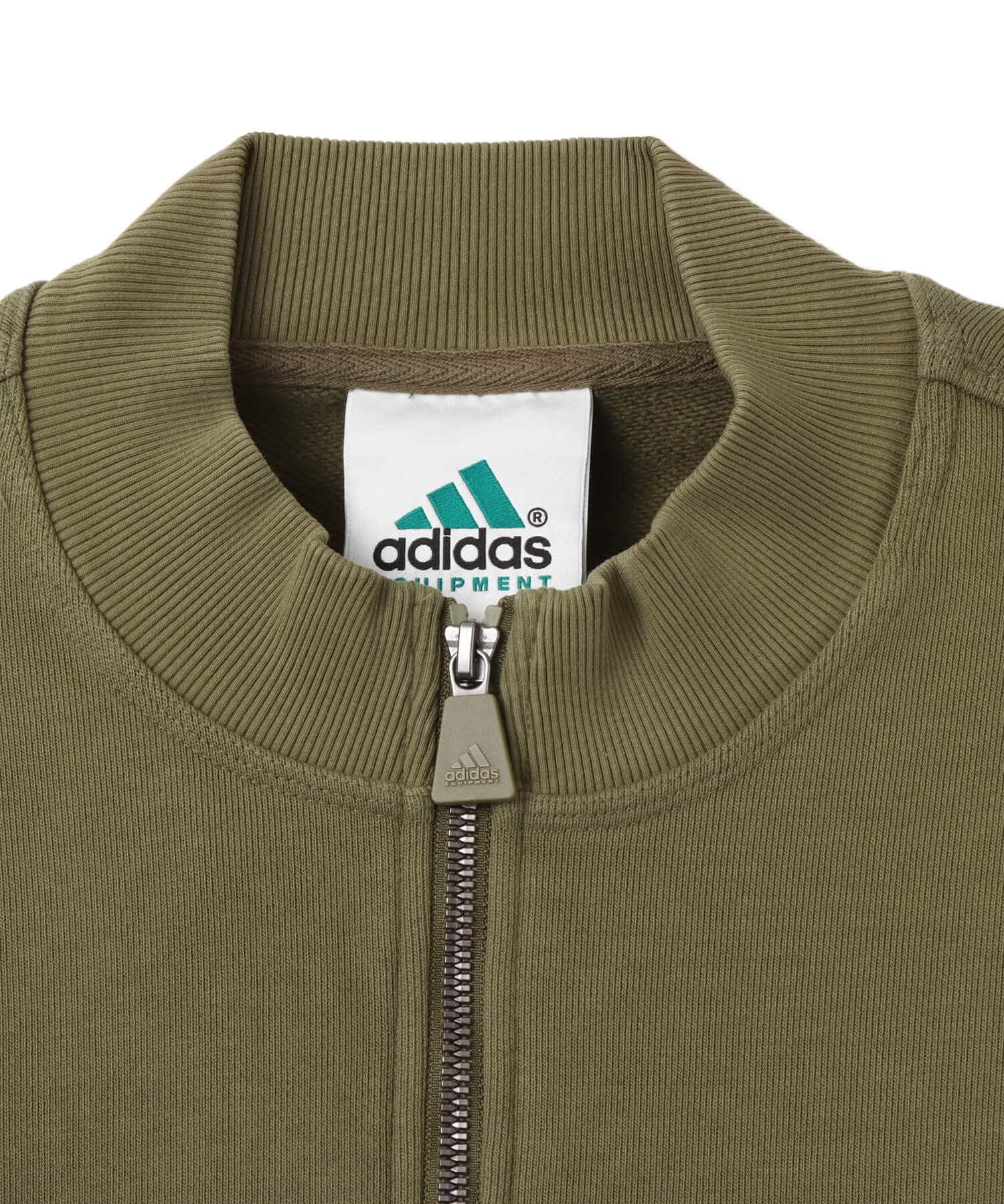 adidas EQUIPMENT BLOCKED HALF-ZIP フォーカスオリーブ/ブラック