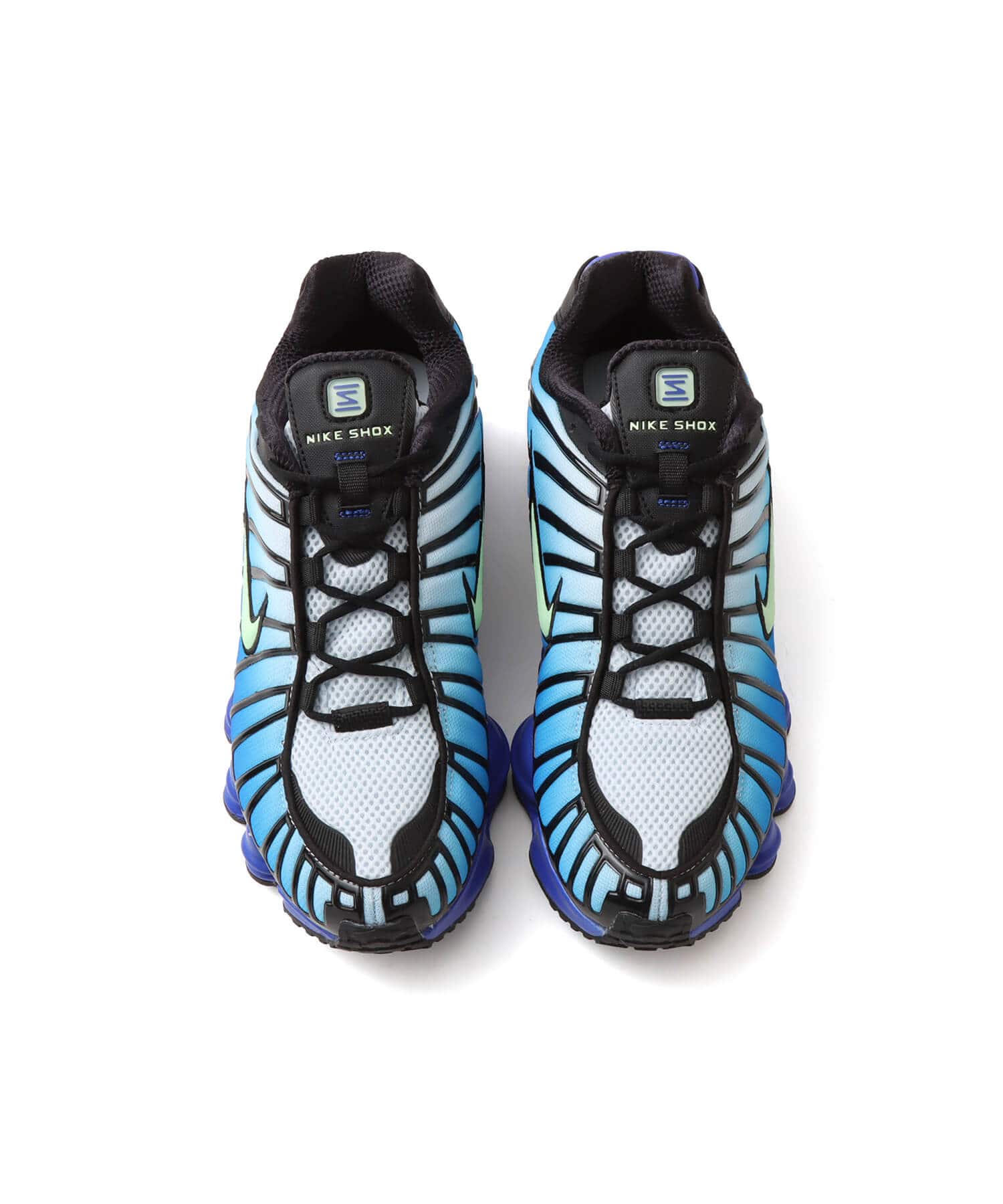 NIKE SHOX TL BLACK/VAPOR GREEN-RACER BLUE （ナイキ ショックス TL