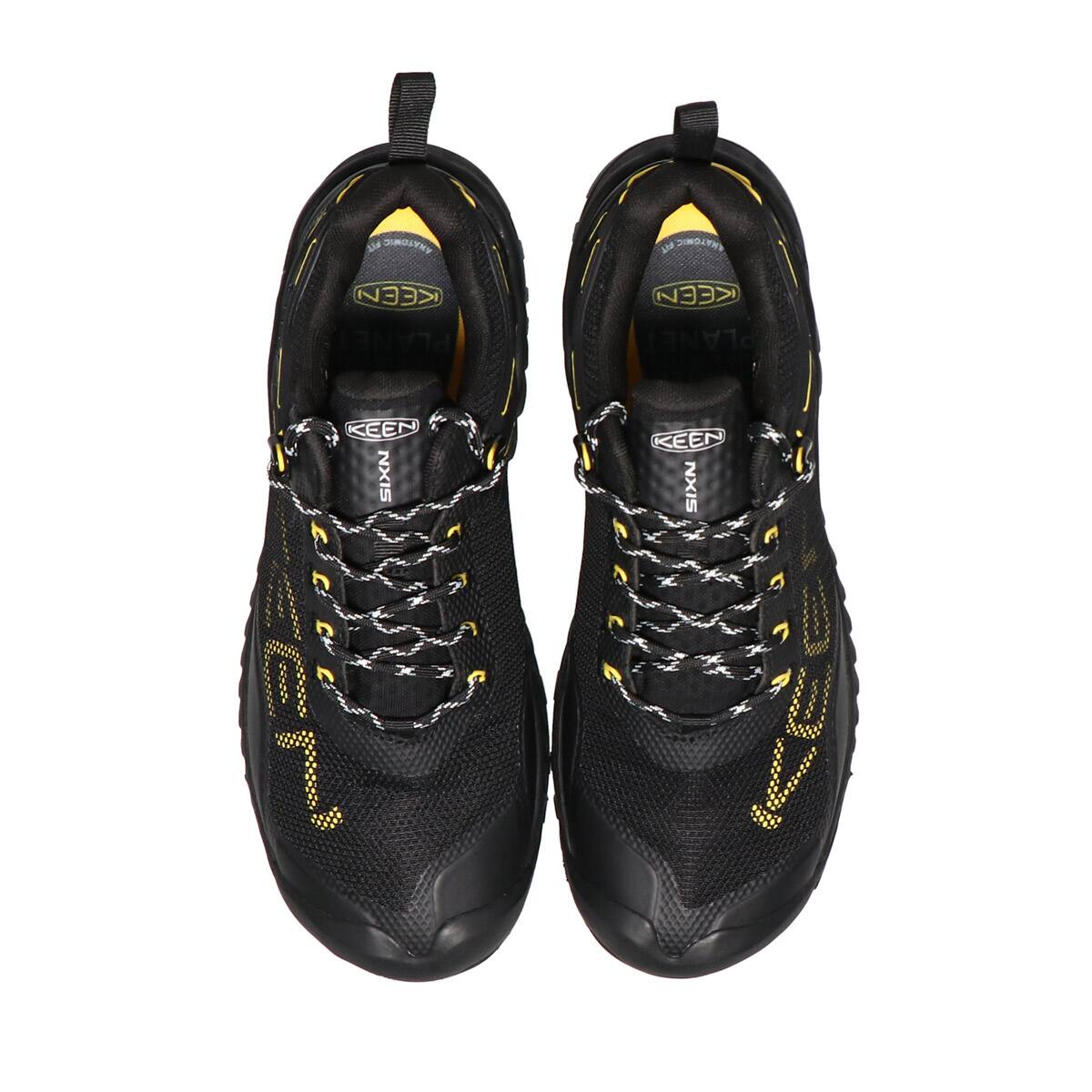 KEEN NXIS EVO WP BLACK/KEEN YELLOW 21FW-I（キーン ネクシス エボ