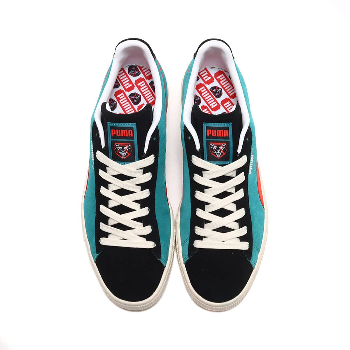 PUMA SUEDE VTG KAMEN RIDER ATMOS GREEN LAGOON（プーマ スエード VTG