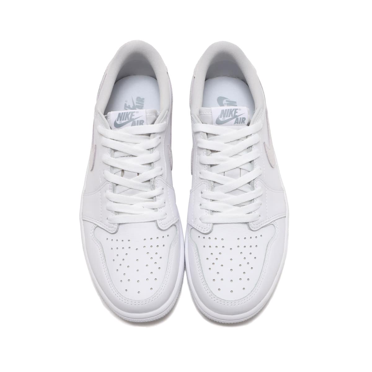 JORDAN BRAND AIR JORDAN 1 LOW OG WHITE/PARTICLE GREY-NEUTRAL GREY