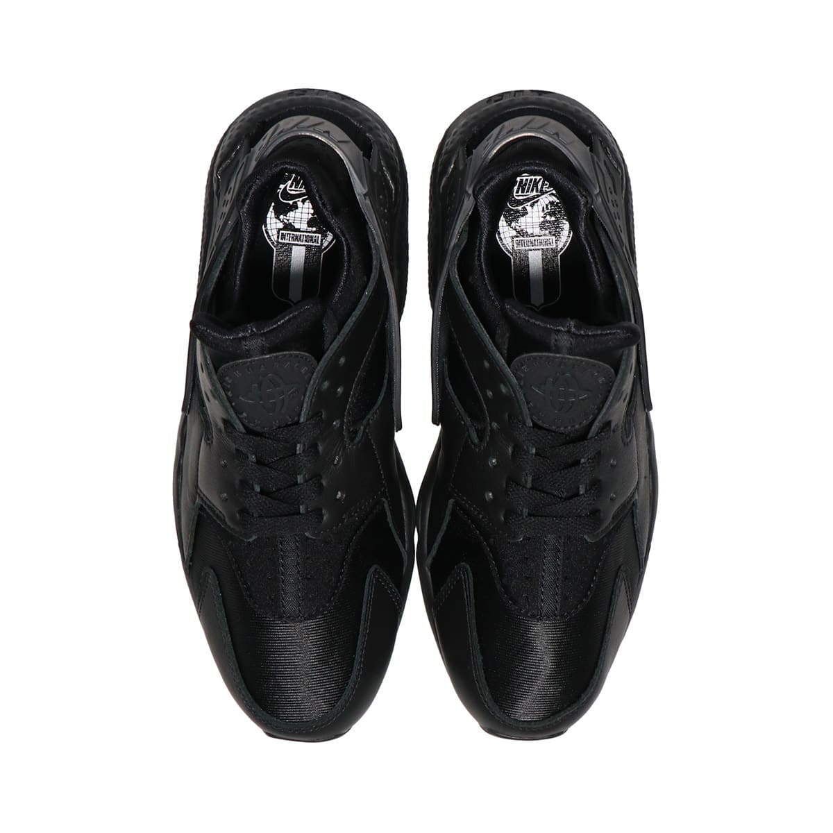 NIKE W AIR HUARACHE BLACK/BLACK-ANTHRACITE 22FA-I（ナイキ