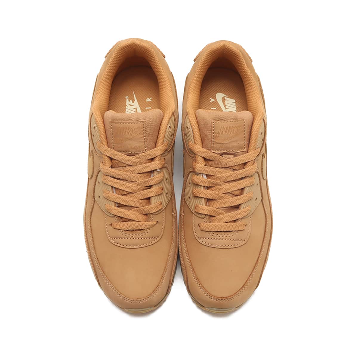 NIKE AIR MAX 90 PRM WNTR TRK3 FLAX/WHEAT-GUM LIGHT BROWN（ナイキ
