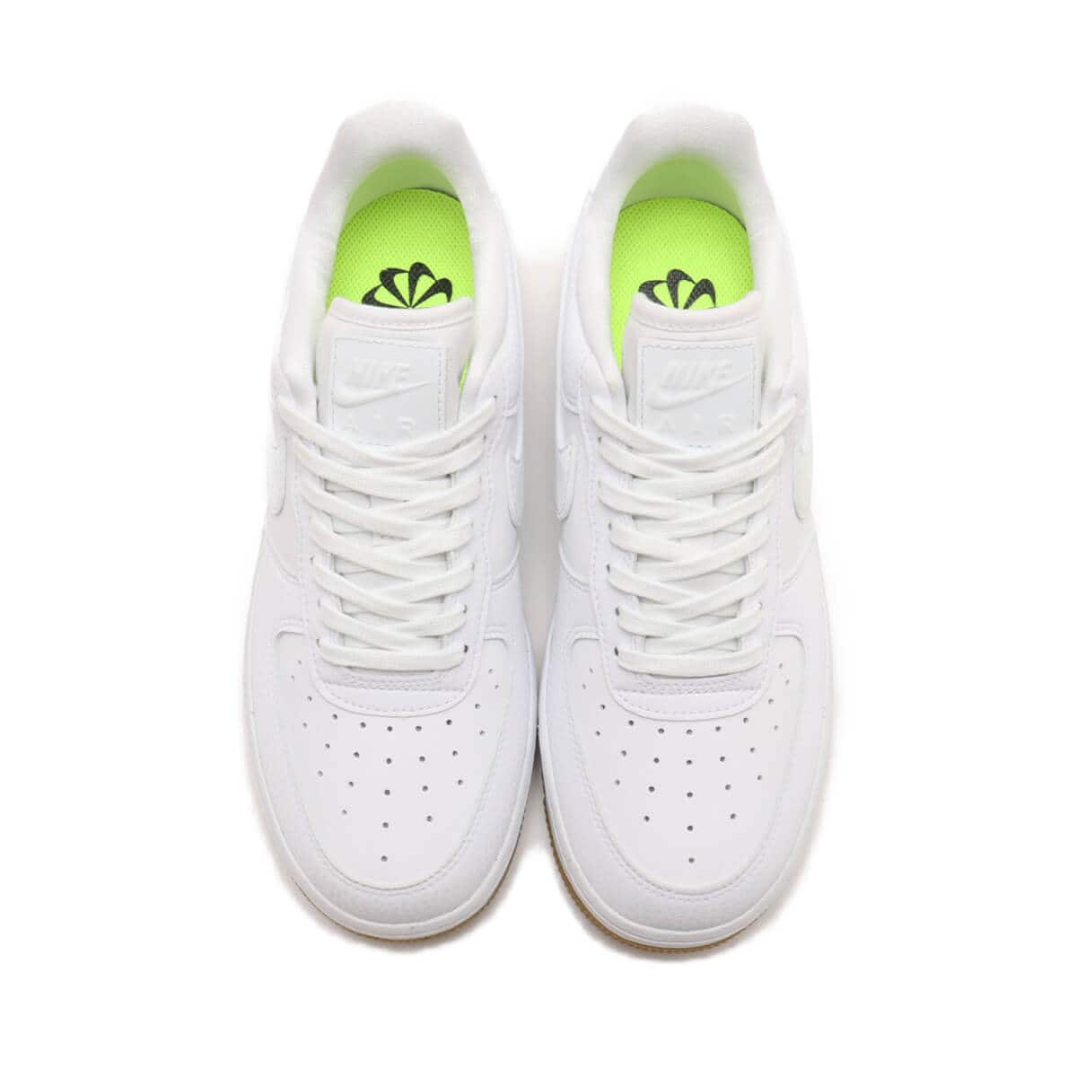 NIKE W AIR FORCE 1 '07 NN WHITE/FOOTBALL GREY-GUM LIGHT BROWN