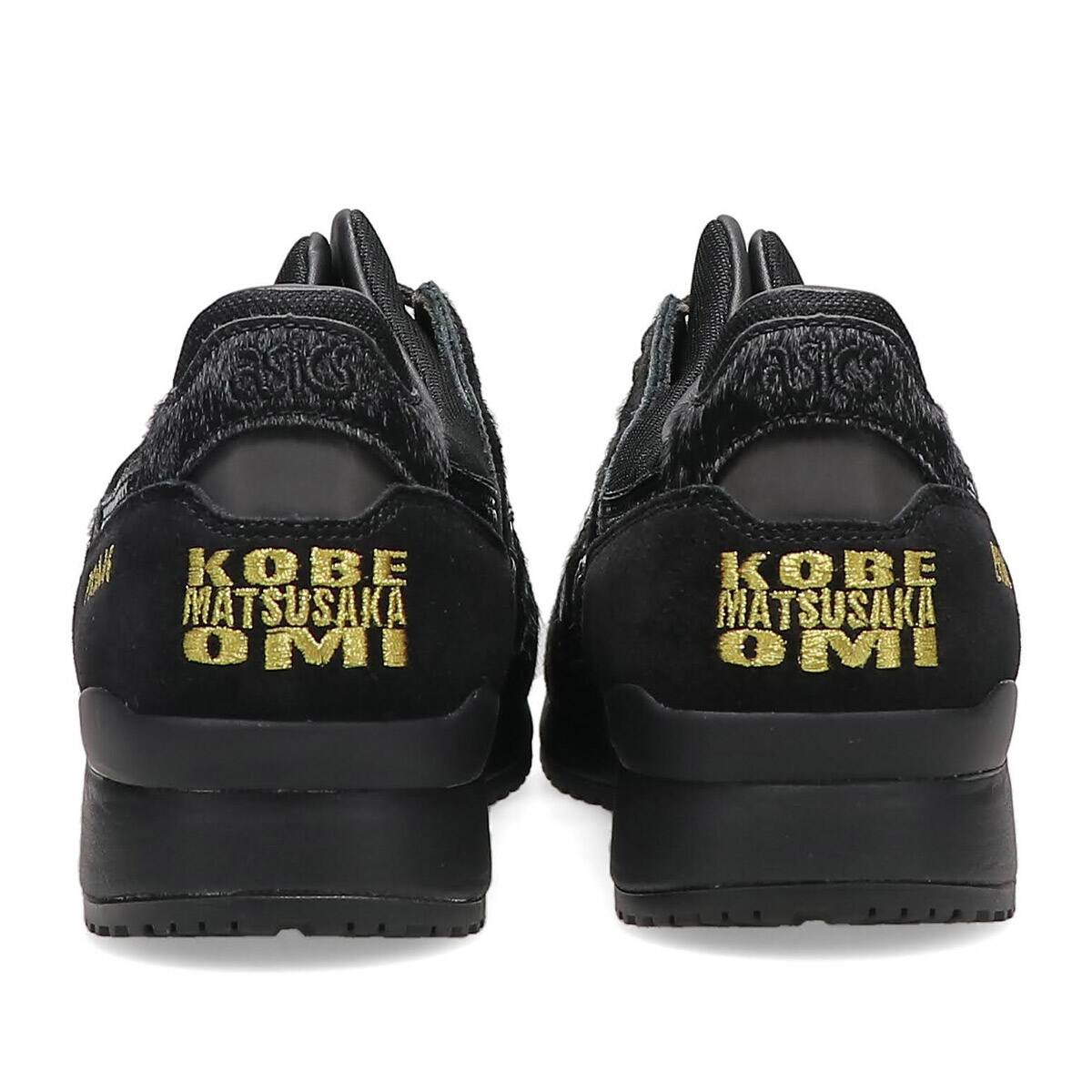 asics GEL-LYTE III OG JIMON BLACK/RICH GOLD（アシックス ゲルライト