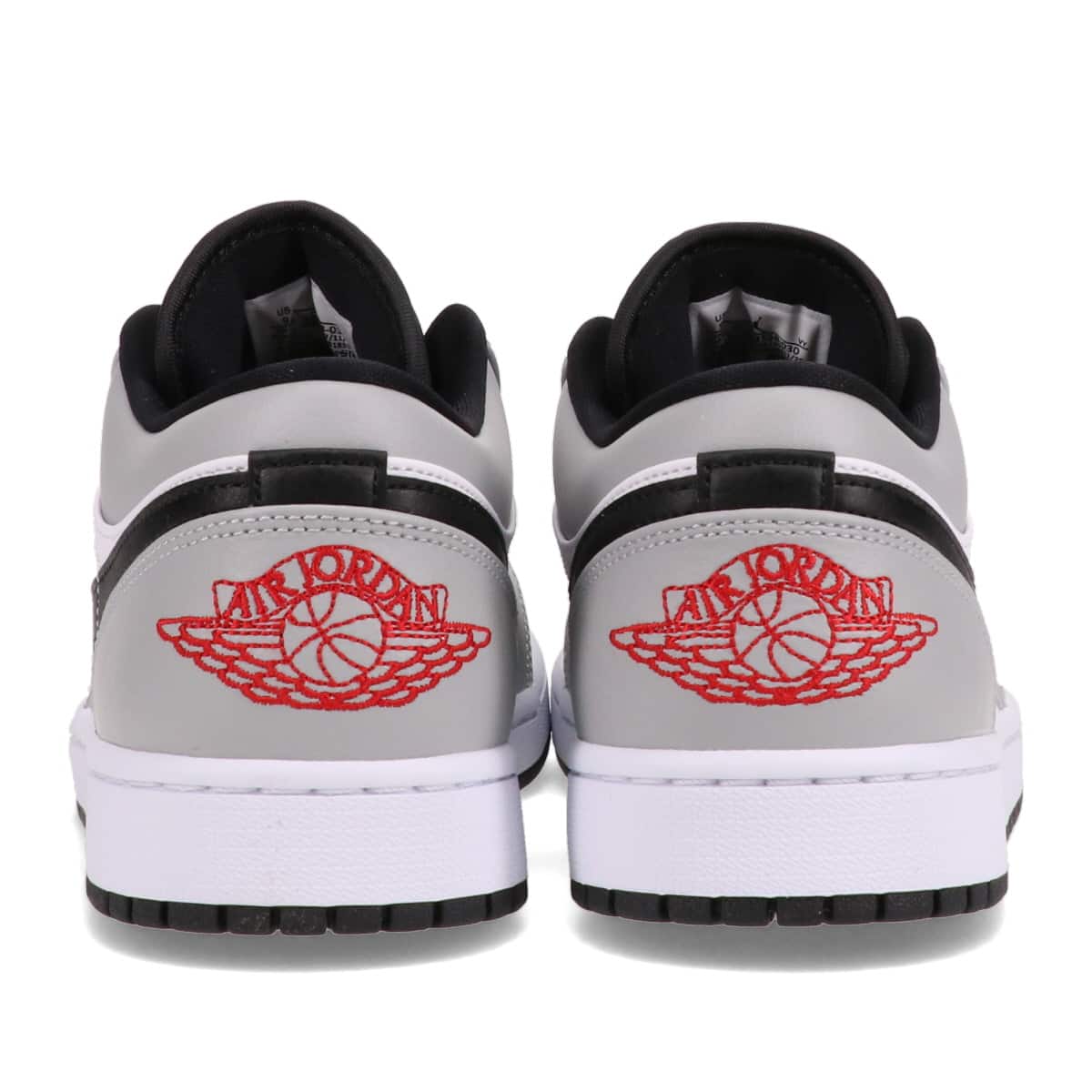 JORDAN BRAND AIR JORDAN 1 LOW LT SMOKE GREY/GYM RED-WHITE-BLACK