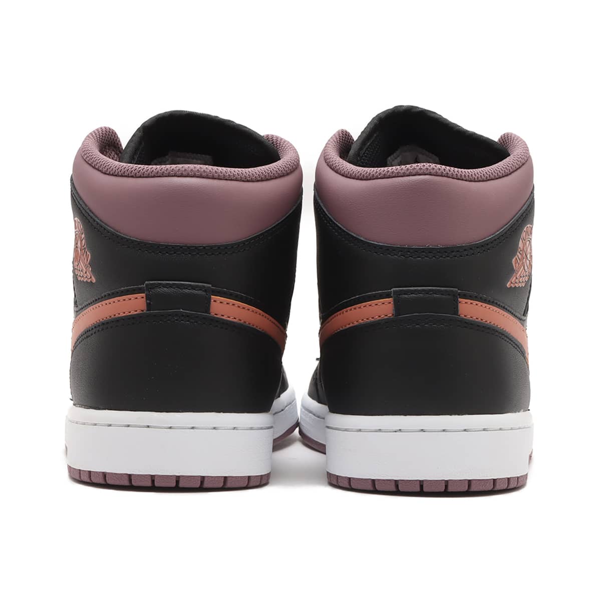 JORDAN BRAND AIR JORDAN 1 MID SE BLACK/SKY J ORANGE-SKY J MAUVE