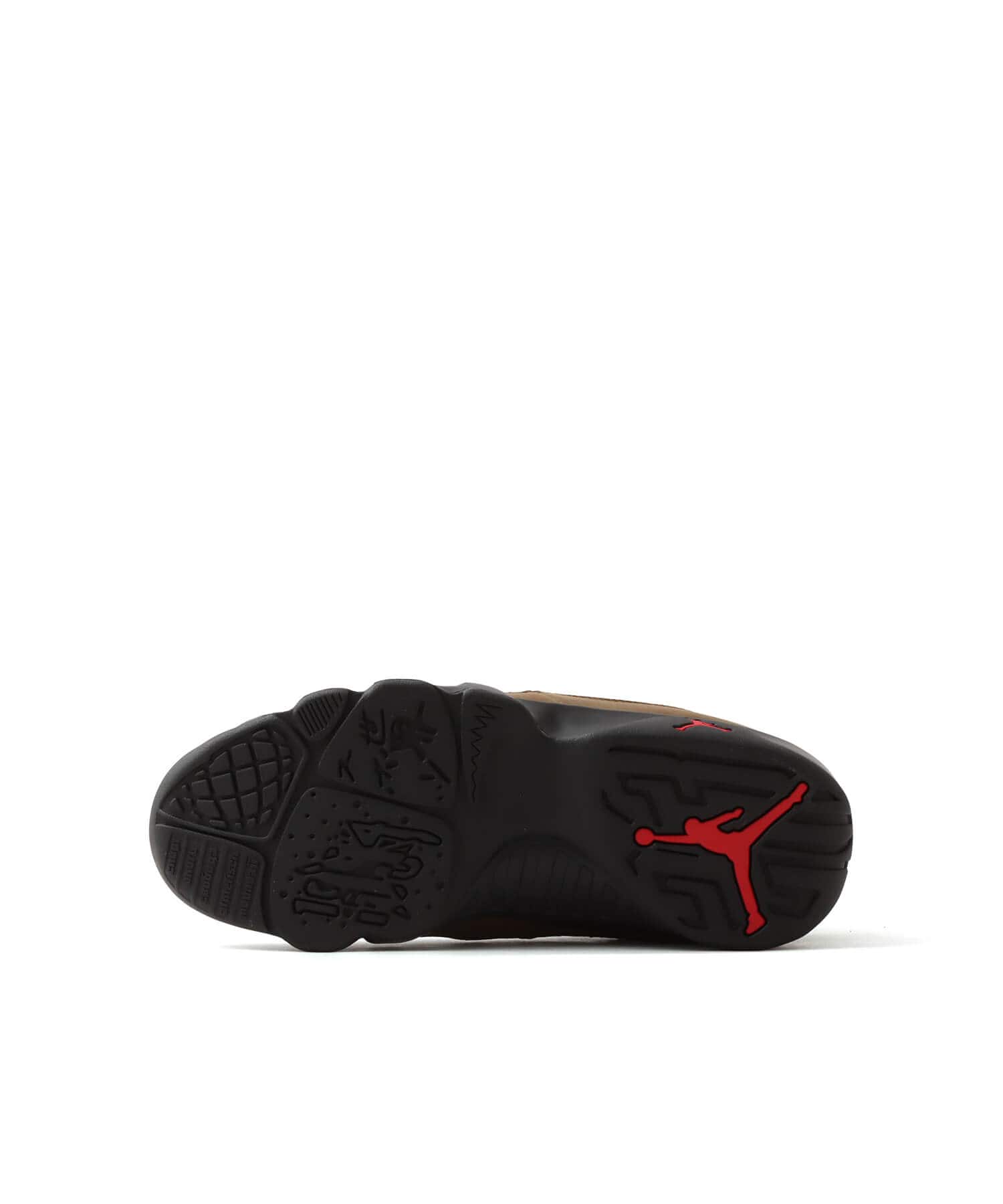 JORDAN BRAND AIR JORDAN 9 RETRO BLACK/TRUE RED-LIGHT OLIVE