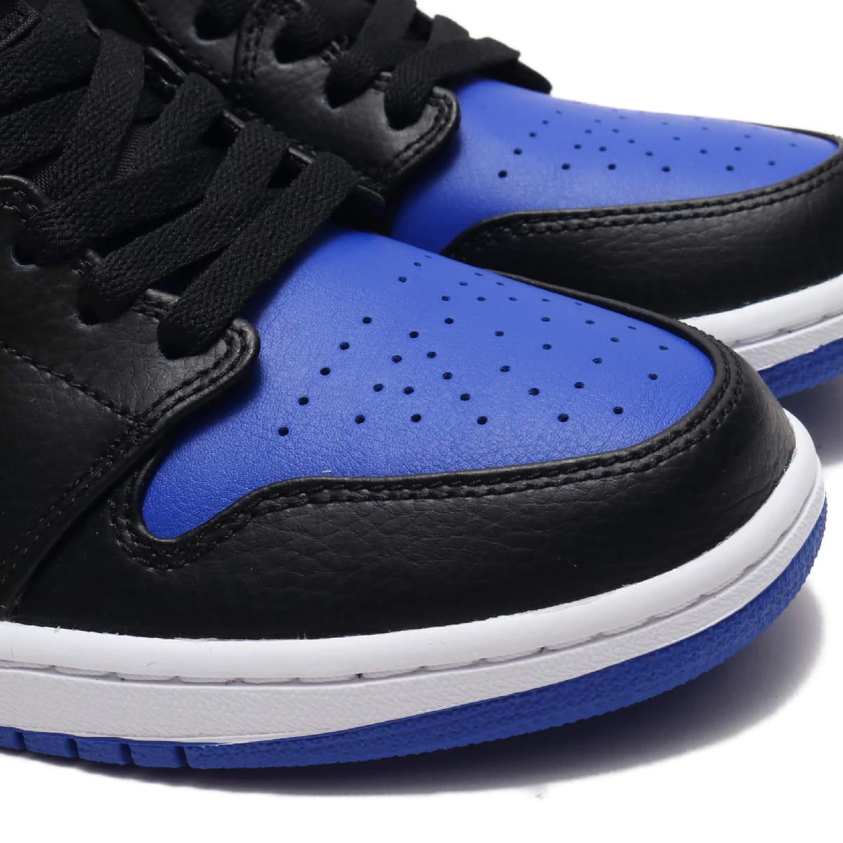 JORDAN BRAND AIR JORDAN 1 MID BLACK/HYPER ROYAL-WHITE 20SP-S