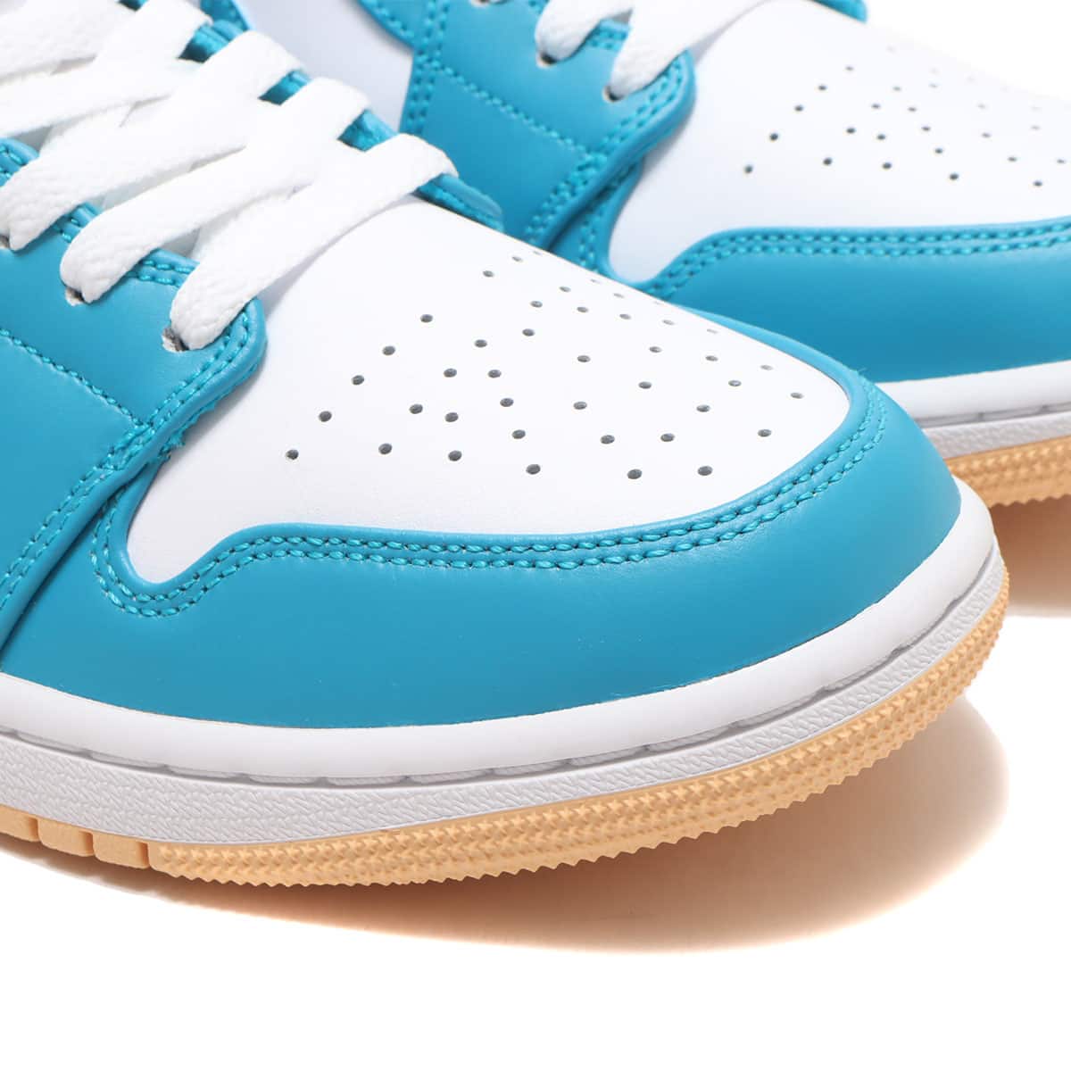 JORDAN BRAND AIR JORDAN 1 MID AQUATONE/CELESTIAL GOLD-WHITE 23SU-I