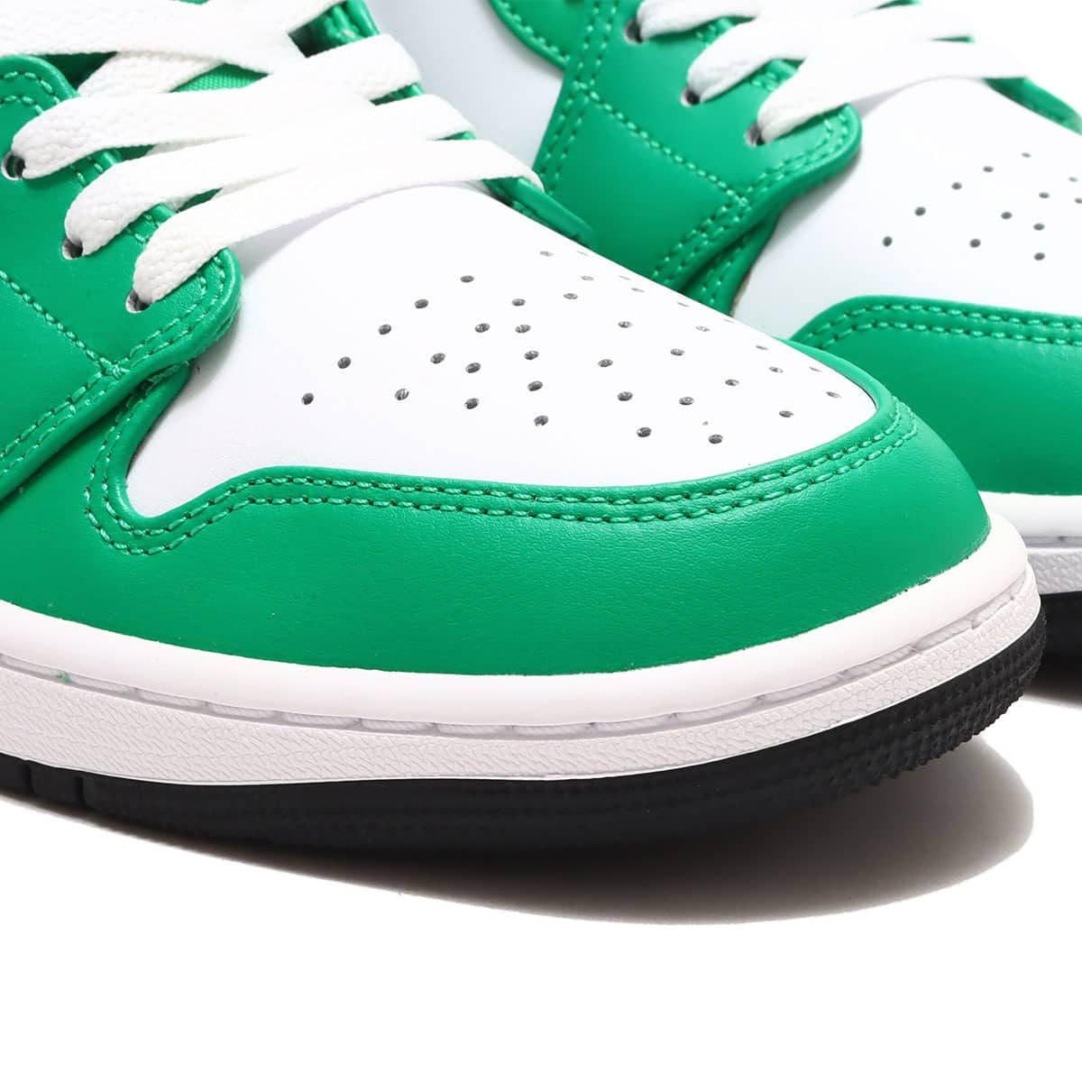 JORDAN BRAND AIR JORDAN 1 MID LUCKY GREEN/BLACK-WHITE 23SU-I