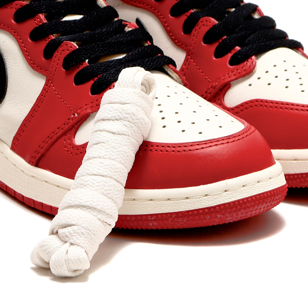 JORDAN BRAND AIR JORDAN 1 RETRO HIGH OG GS VARSITY RED/BLACK-SAIL