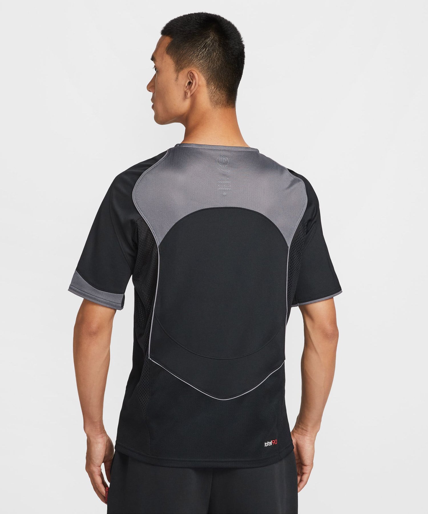 NIKE AS M NK DF T90 SS JSY BLACK/LT GRAPHITE/GYM RED/SAIL（ナイキ