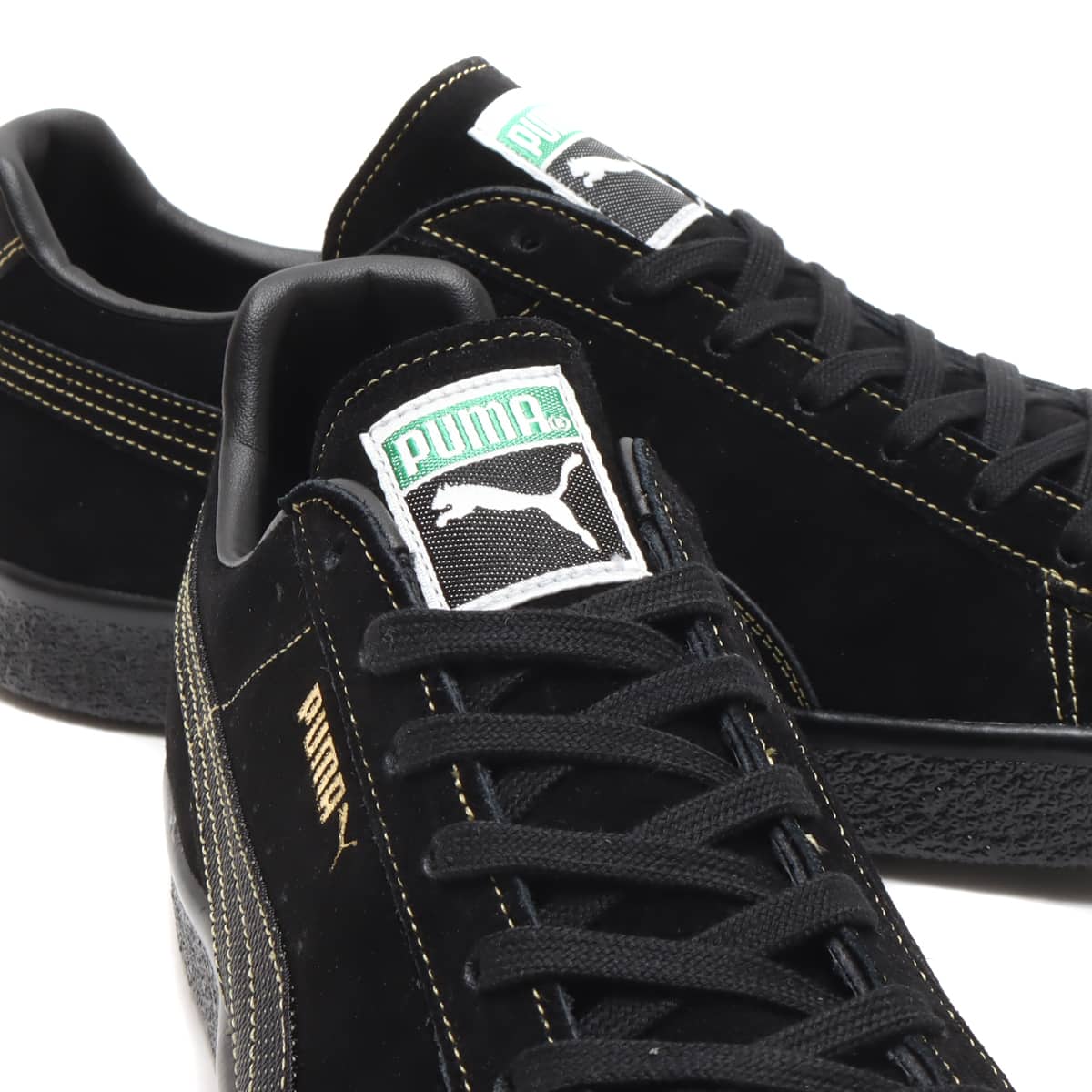 PUMA SUEDE MIJ atmos Dusty Champ QDS BLACK（プーマ スエード VTG