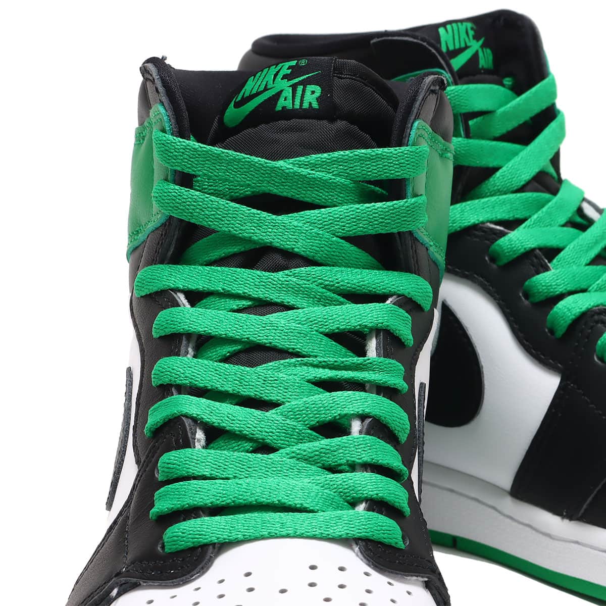 JORDAN BRAND AIR JORDAN 1 RETRO HIGH OG BLACK/LUCKY GREEN-WHITE