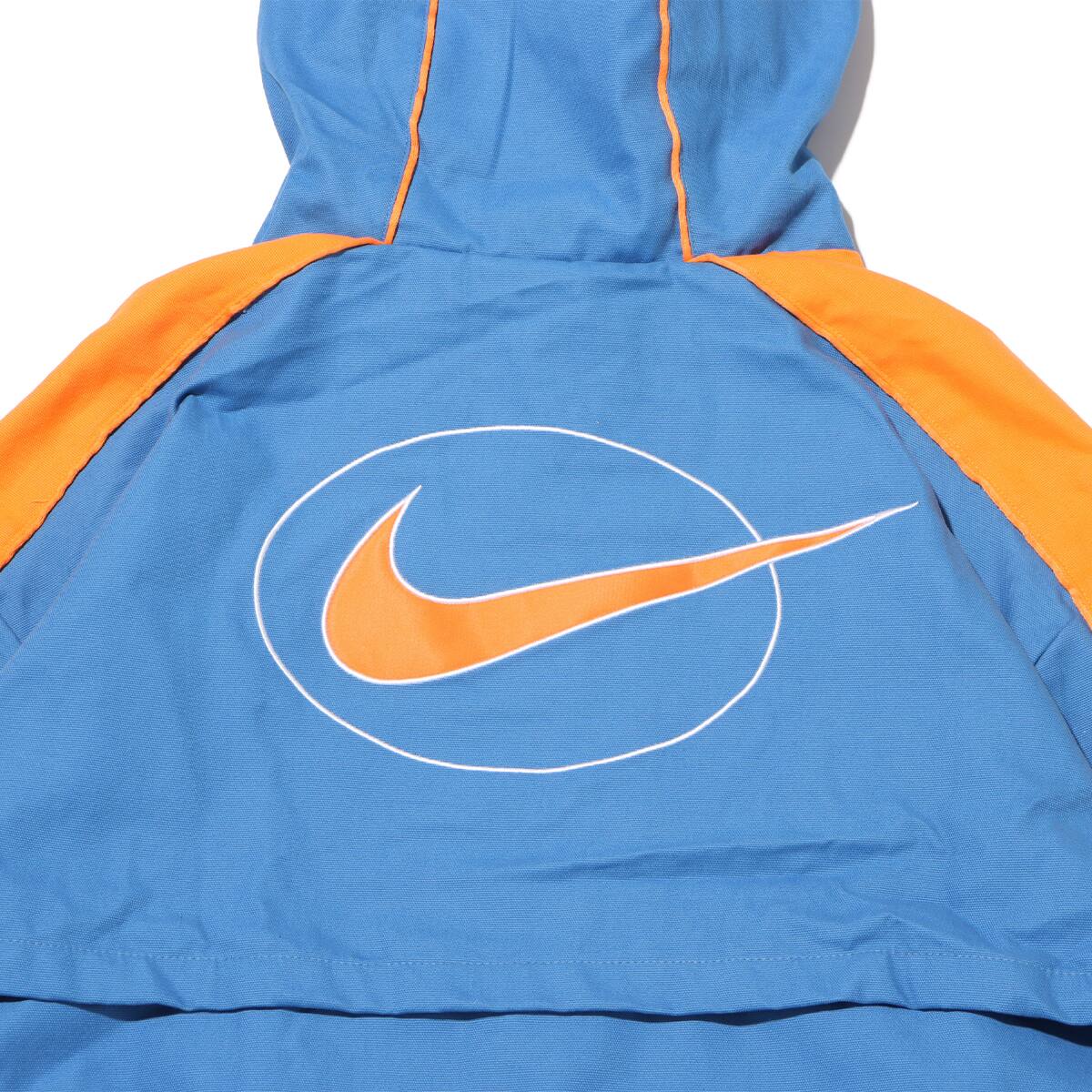 NIKE AS W NSW STREET OS ANORAK JKT STAR BLUE/BRIGHT MANDARIN/WHITE