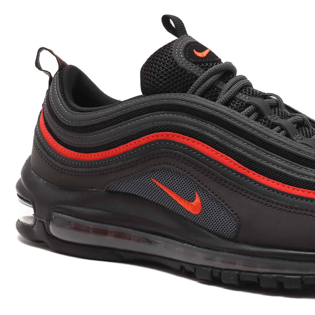 NIKE AIR MAX 97 BLACK/PICANTE RED-ANTHRACITE（ナイキ エア マックス