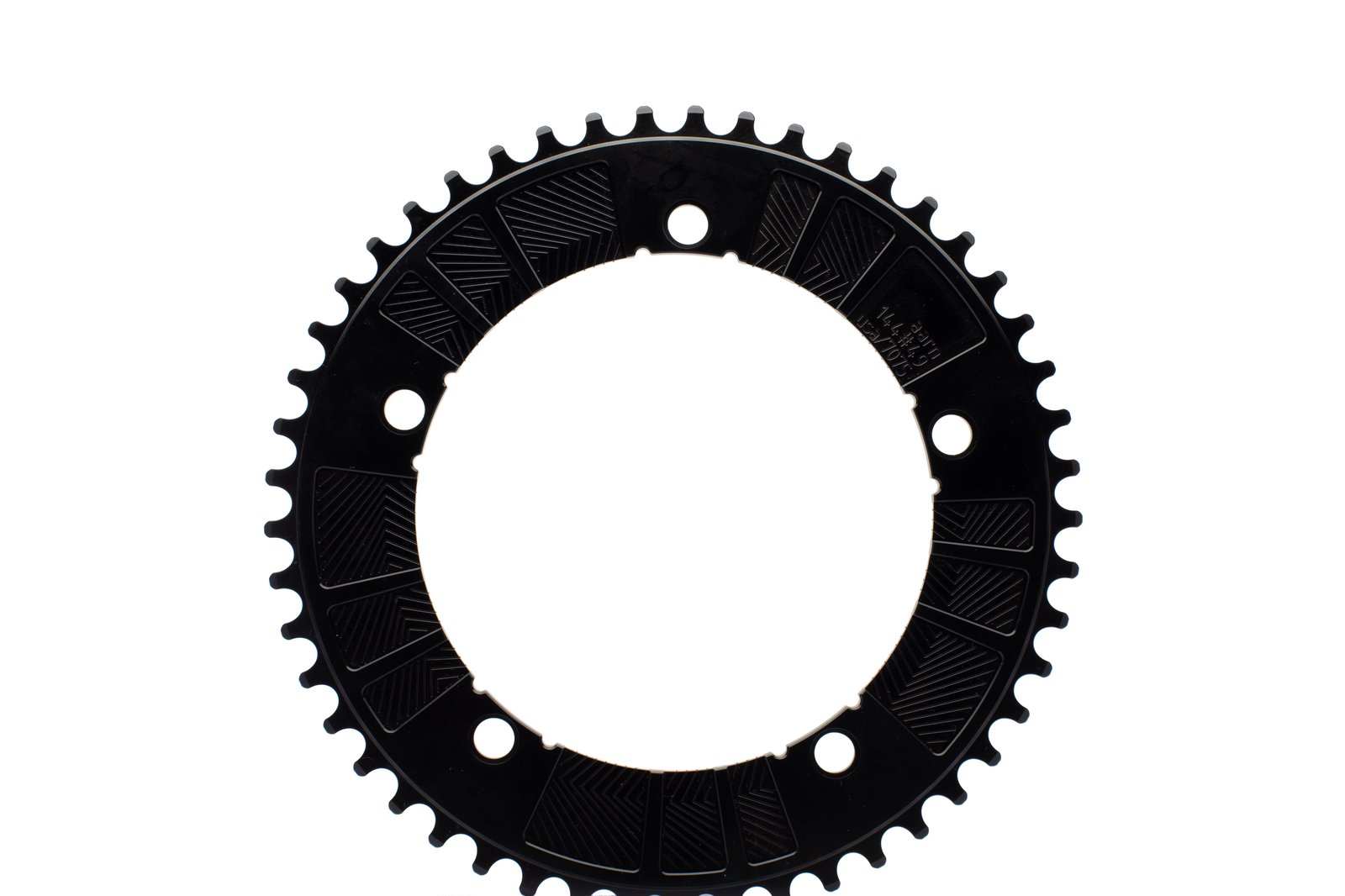 144#47/49/51 Limited Edition 15-panel Black Track Chainring