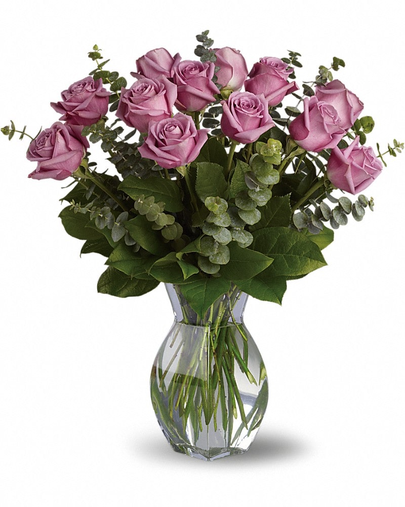 Lavender Wishes - Dozen Premium Lavender Roses in Haleyville AL